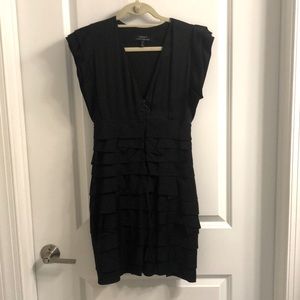 Show stopping black mini dress— Robert Rodriguez
